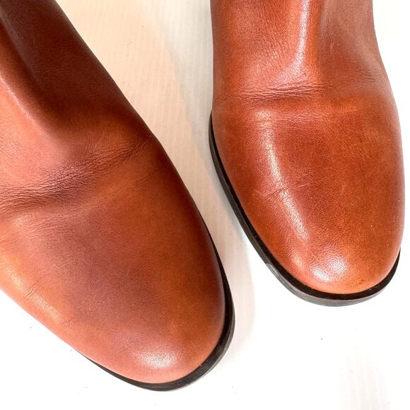 ESSEX LANE Boots Size 9.5 Leather Buckle Equestrian Preppy Minimalist Fall - Picture 6 of 12